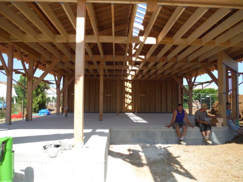 Maison paille à Smarves (86)